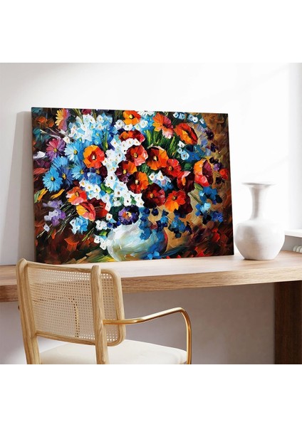 Natürmort - Leonid Afremov Kanvas Tablo modelleri