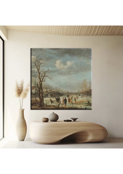 Kış Mevsimi Kanvas Tablo