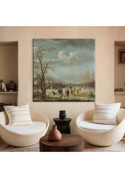 Kış Mevsimi Kanvas Tablo fiyatları