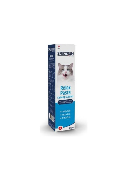 Relax Paste Kediler Için Rahatlık ve Sakinlik Malt Macunu 30 gr