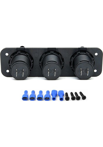 Marin Şarj + Voltmetreli Usb Type-C + Şarj Soketi Plastik Çerçeve 12-24v fiyatları