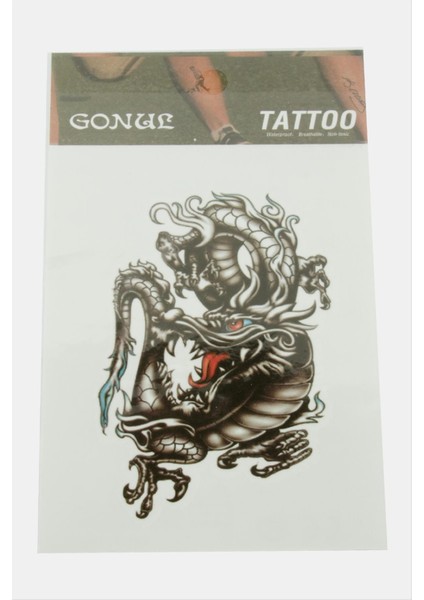 Ejderha Tattoo Dövme Sticker