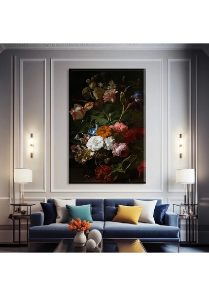 Gece Florası Kanvas Tablo fiyatları