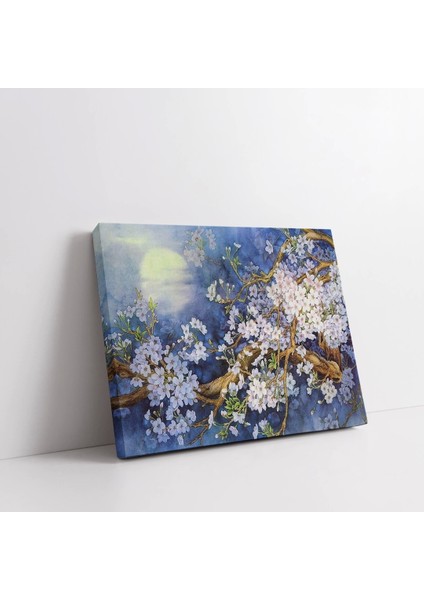 Dallardaki Çiçekler Kanvas Tablo fiyatları