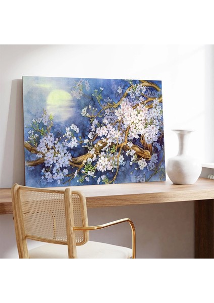 Dallardaki Çiçekler Kanvas Tablo modelleri