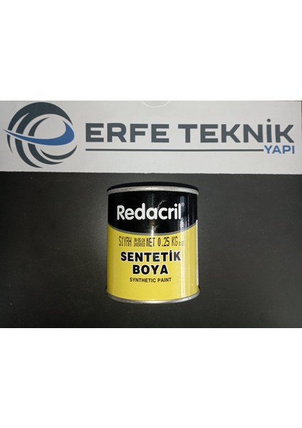 Sentetik Boya Siyah 0,25 KG