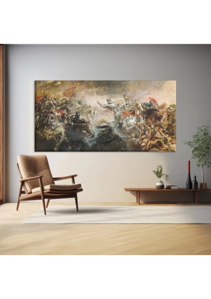 Savaş Alanı Kanvas Tablo fiyatları