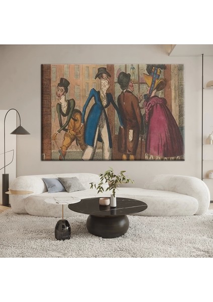 Sokaklardan Melodiler Kanvas Tablo