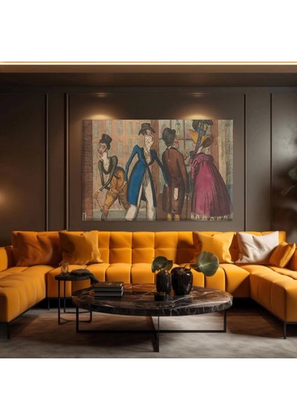 Sokaklardan Melodiler Kanvas Tablo fiyatları