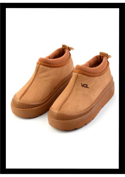 Taba Süet Kadın Bot & Bootie K02055010002