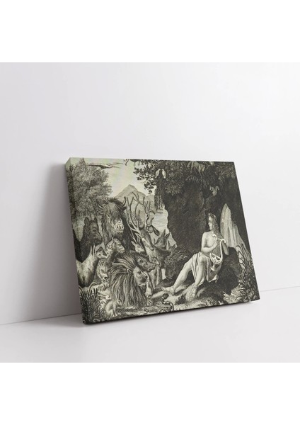 Mitoloji Bahçesi Kanvas Tablo modelleri
