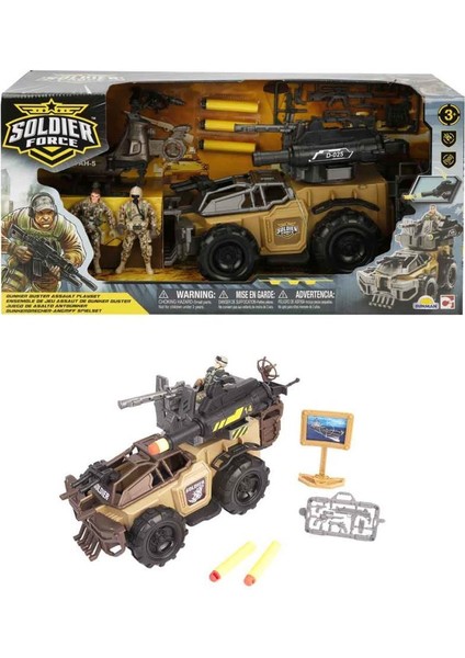 Asker Oyun Set Solıder Force 9 Bunner Destroyer