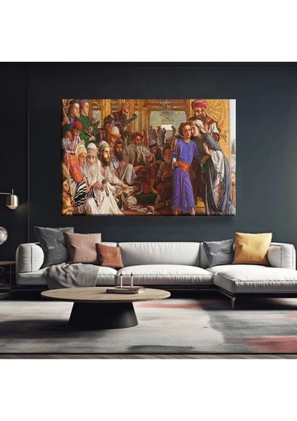 Bilgelik Ziyafeti Kanvas Tablo fiyatları