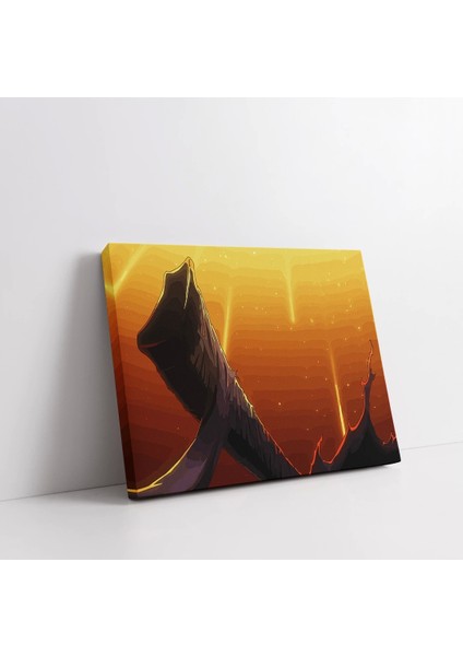 Anime Gökyüzü Kanvas Tablo fiyatları