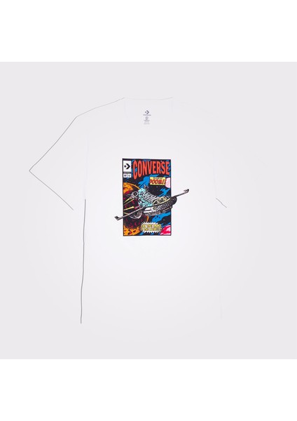 Comic Cover Erkek Beyaz T-Shirt