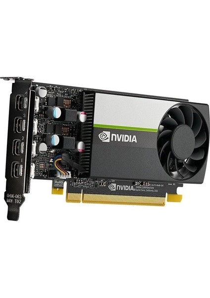 Nvıdıa Quadro T600 4gb Gddr6 4xdp 128BIT 40W Ekran Kartı