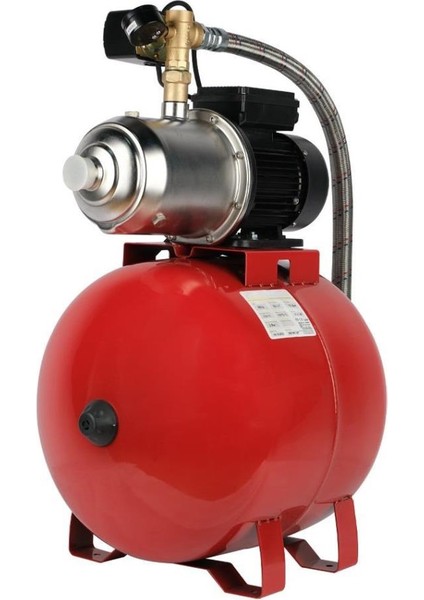 CJET-XA-1100M Süper Sessiz Paket Hidrofor 5 Kat 10 Daire 50 Lt Tanklı