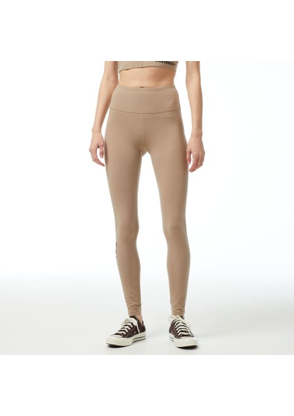 Wordmark Kadın Kahverengi Tayt modelleri