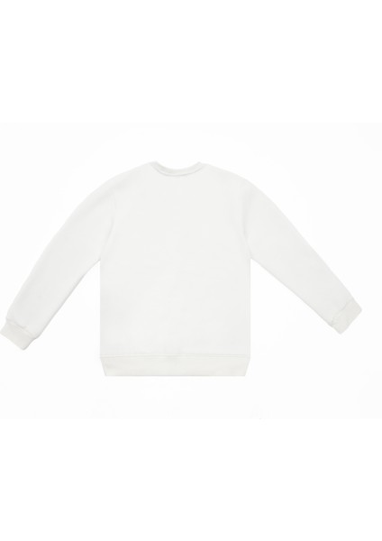Raining Animals Koi Balığı Nakışlı Sweatshirt Özel Tasarım Nox Unisex Şardonlu