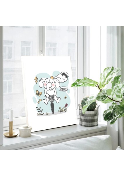 Fil Şenliği Kanvas Tablo modelleri