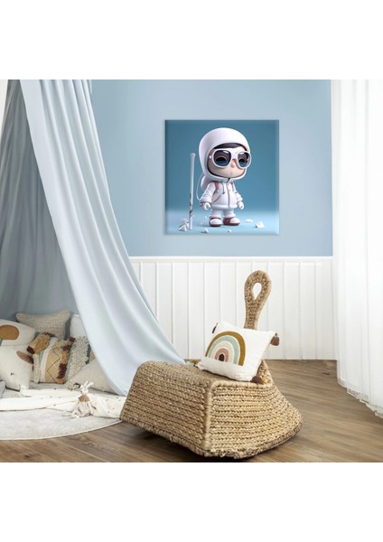 Soğuk Kış Günü Kanvas Tablo