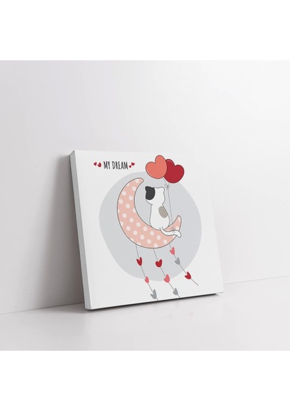 Ayda Kedi Kanvas Tablo fiyatları