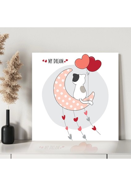 Ayda Kedi Kanvas Tablo modelleri