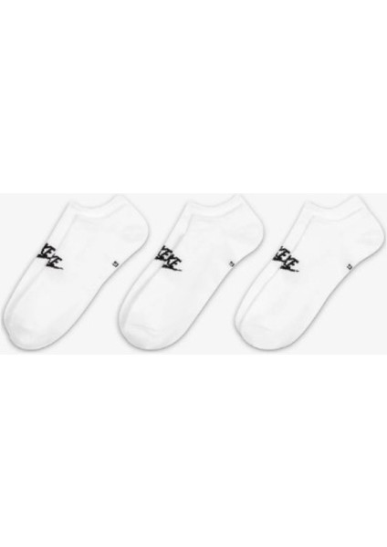 Sportswear Everyday Essential DX5075-100 3 Lü Çorap