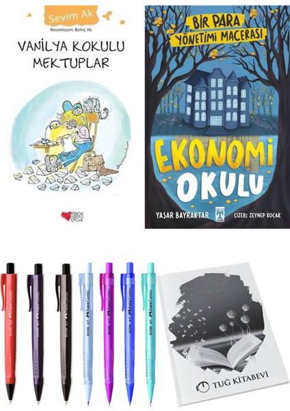 Ekonomi Okulu Bir Para Yönetimi Macerası ve Vanilya Kokulu Mektuplar 2li Set