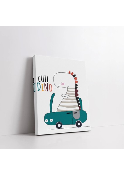 Şapkalı Dino Kanvas Tablo fiyatları