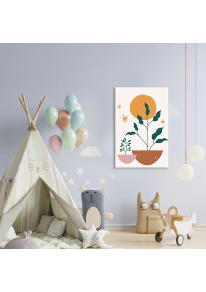 Bitki Büyüsü Kanvas Tablo