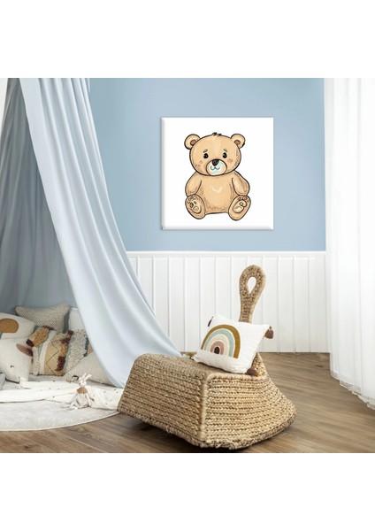 Küçük Ayıcık Kanvas Tablo