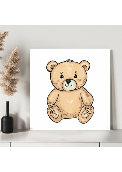 Küçük Ayıcık Kanvas Tablo modelleri