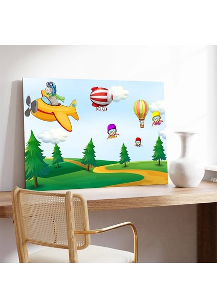 Uçan Kahraman Kanvas Tablo modelleri