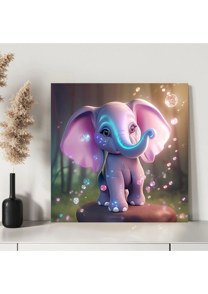Neşeli Fil Kanvas Tablo modelleri