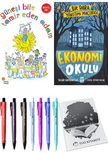 Ekonomi Okulu Bir Para Yönetimi Macerası ve Güneşi Bile Tamir Eden Adam 2li Set
