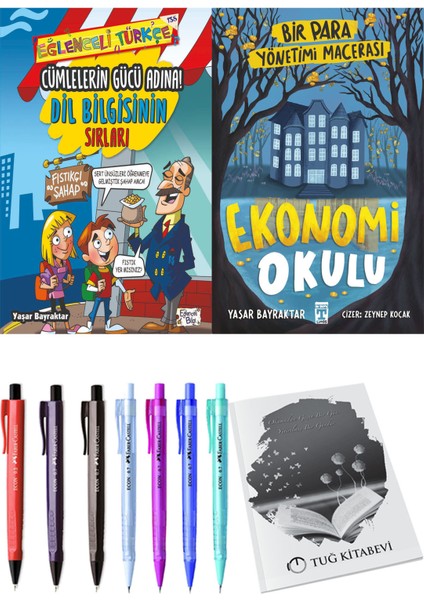 Ekonomi Okulu Bir Para Yönetimi Macerası ve Cümlelerin Gücü Adına! Dil Bilgisinin Sırları 2li Set