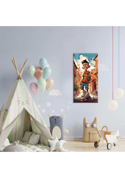 Macera Peşinde Kanvas Tablo