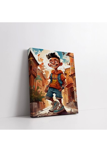 Macera Peşinde Kanvas Tablo fiyatları