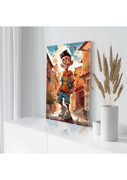 Macera Peşinde Kanvas Tablo modelleri