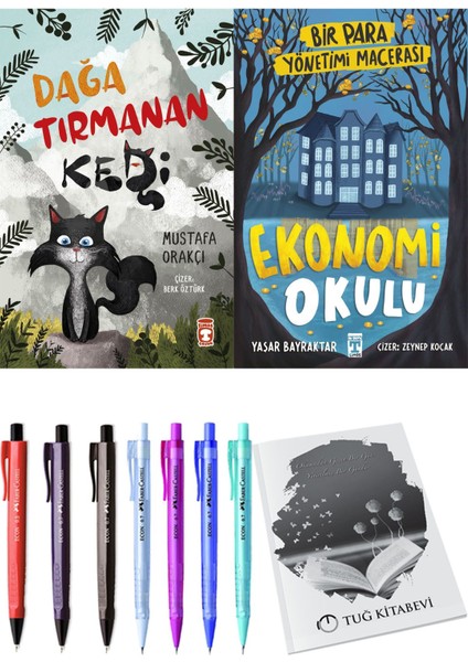 Ekonomi Okulu Bir Para Yönetimi Macerası ve Dağa Tırmanan Kedi 2li Set