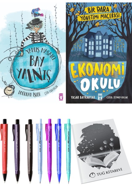 Ekonomi Okulu Bir Para Yönetimi Macerası ve Yanlış Masalcı Bay Yalnış 2li Set