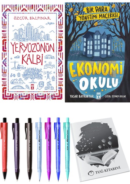 Ekonomi Okulu Bir Para Yönetimi Macerası ve Yeryüzünün Kalbi 2li Set