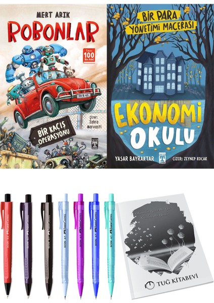 Ekonomi Okulu Bir Para Yönetimi Macerası ve Robonlar Bir Kaçış Operasyonu 2li Set