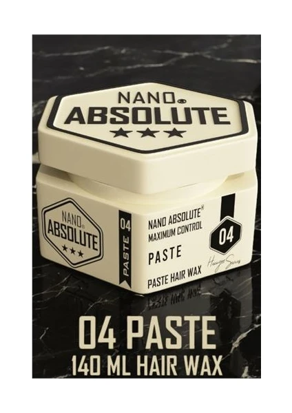 Nano Absolute Saç  Paste Wax Orta Sert ve Parlak