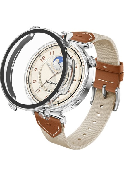 Huawei Watch Gt 5 46MM Izle Kılıf Temperli Cam Ekran Filmi ile Sert Pc (Yurt Dışından)