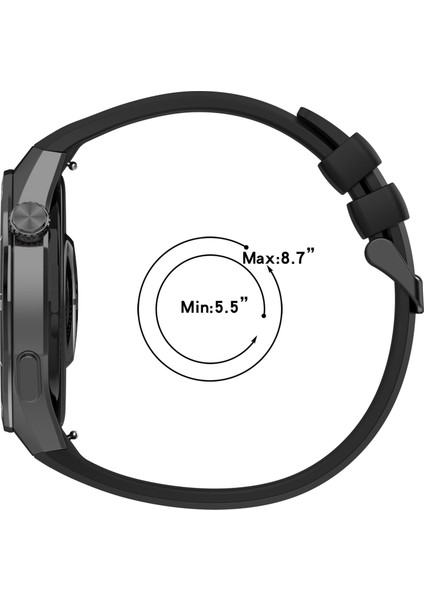 Huawei Watch Gt 5 Pro 46MM Sıvı Silikon Watch Band Nefes Alabilir Spor Yedek Kayış (Yurt Dışından) fiyatları