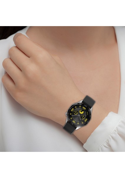 Huawei Watch Gt 5 Pro 42MM / Gt 5 41MM / Gt 4 41MM 18MM Saat Kayışı Sıvı Silikon Bilek Bandı (Yurt Dışından) indirimleri