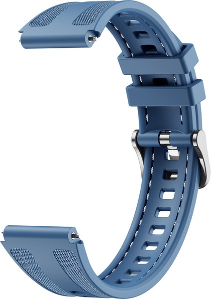 Huawei Watch Gt 5 Pro 46MM / Gt 5 46MM / Gt 4 46MM Silikon + Naylon 22MM Watch Band (Yurt Dışından)