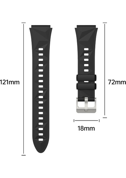 Huawei Watch Gt 5 41MM / Gt 4 41MM Silikon Watch Band 18MM Kayış (Yurt Dışından) fiyatları